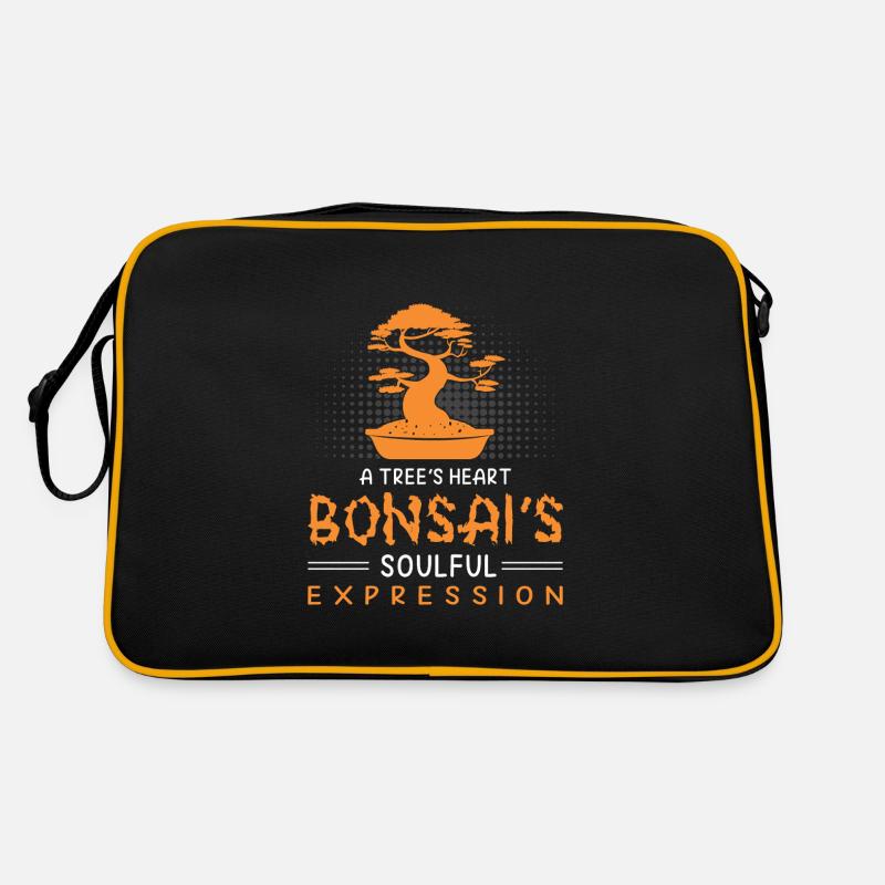 Bonsai Tree Retro Tasche