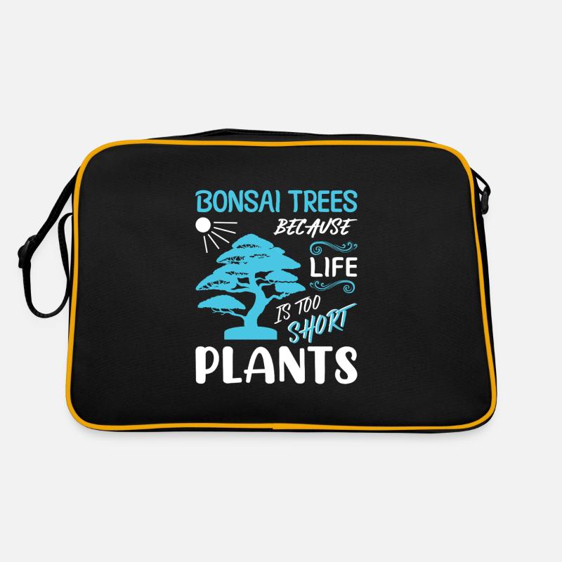 Bonsai Tree Retro Tasche