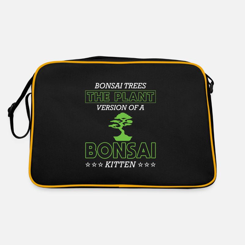 Bonsai Tree Retro Tasche