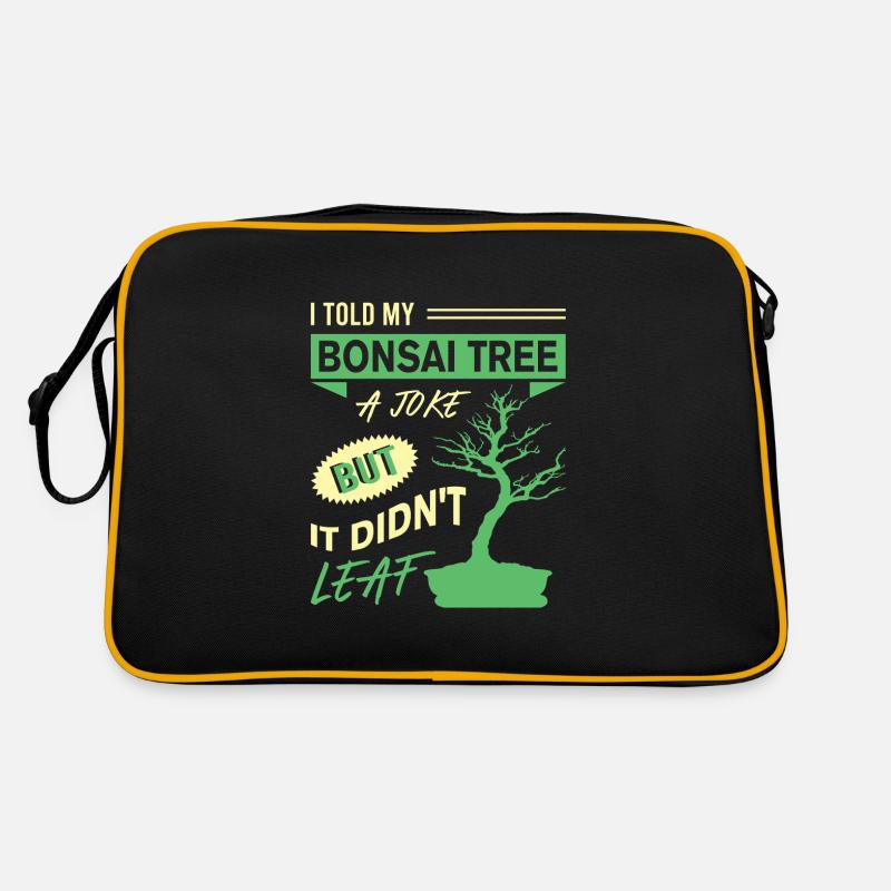 Bonsai Tree Retro Tasche