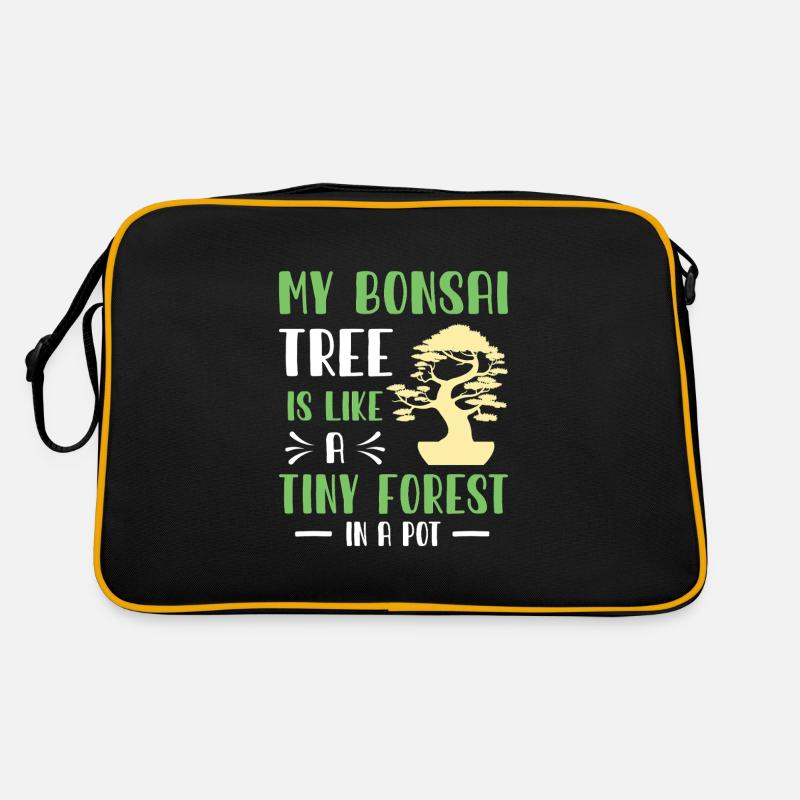 Bonsai Tree Retro Tasche