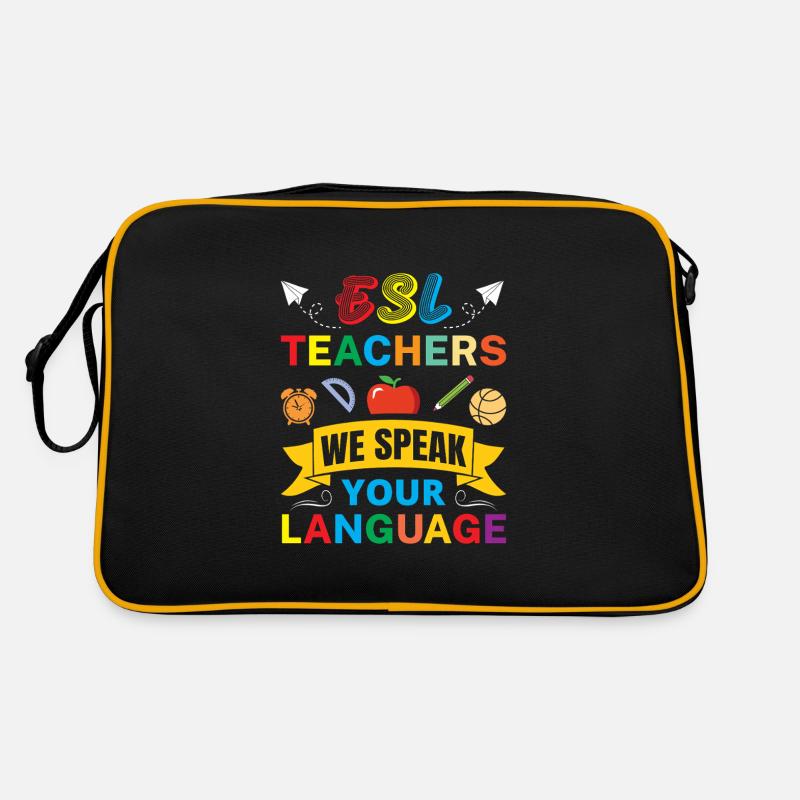 ESL-Lehrer ESL Unterricht Retro Tasche