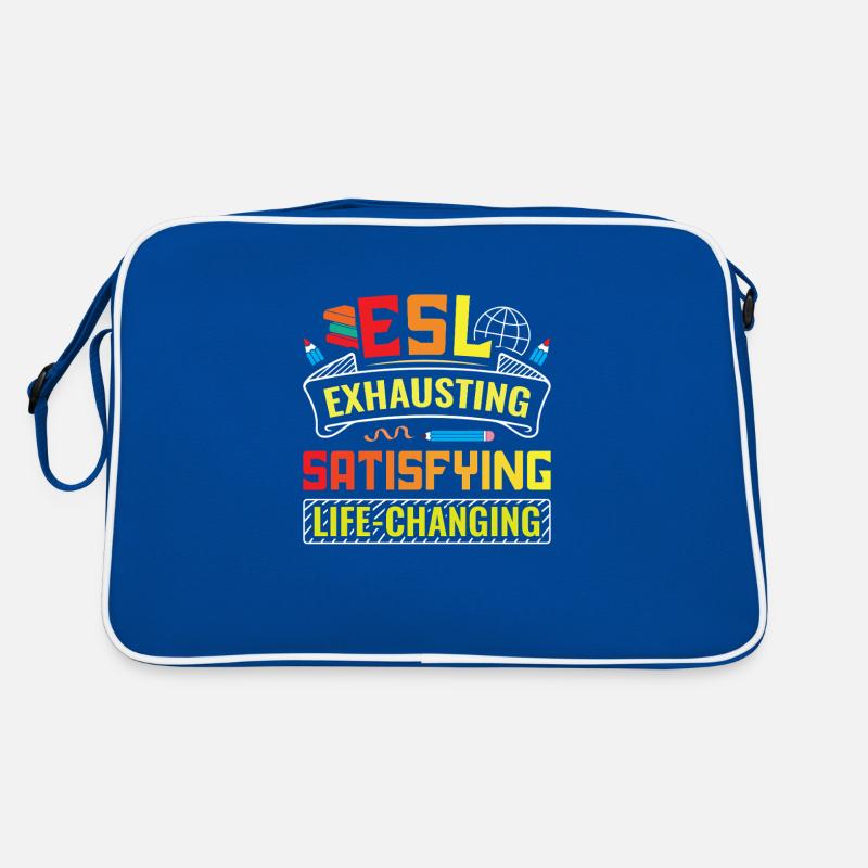 ESL-Lehrer ESL Unterricht Retro Tasche