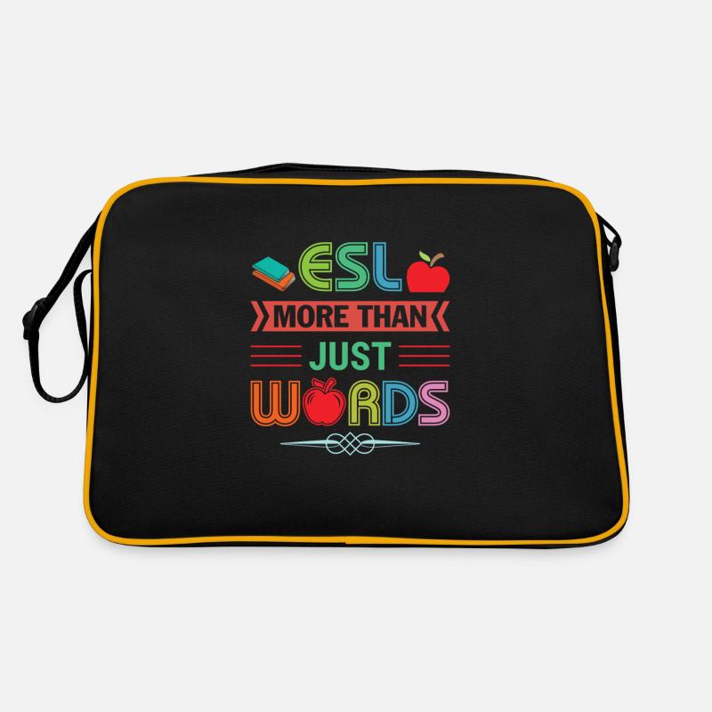 ESL-Lehrer ESL Unterricht Retro Tasche