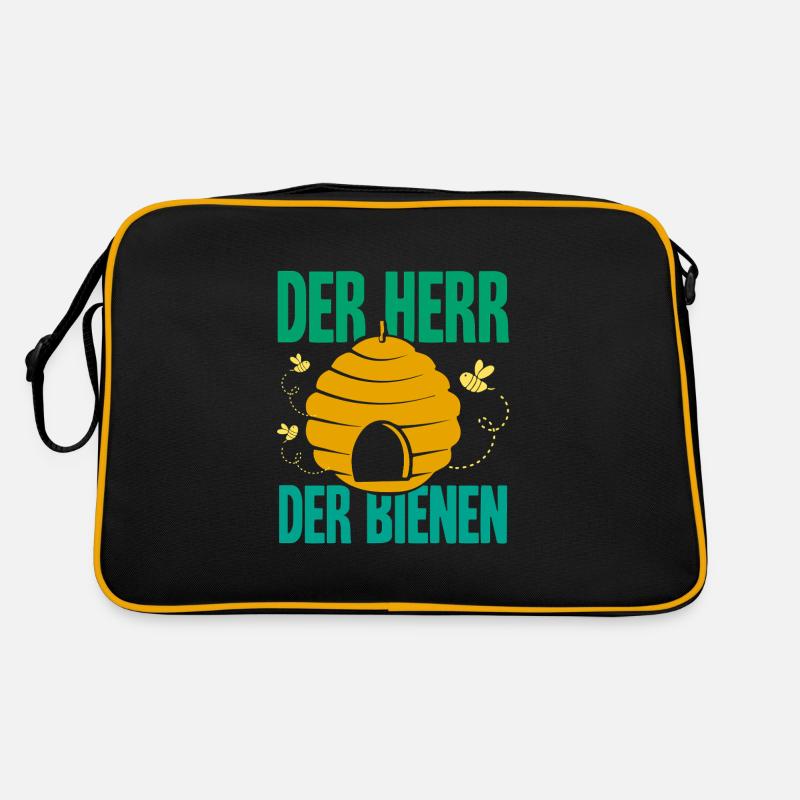 Hobbyimker Imker Bienen Flüsterer Imkern Honig Retro Tasche