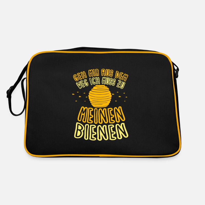 Biene Imker Geschenk Honig Honig Dealer Hobby Retro Tasche