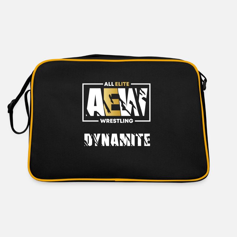 AEW Dynamite - Retro Bag - black/gold