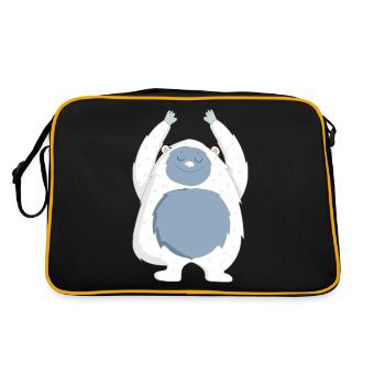 yeti - Retro Bag - black/gold - Back