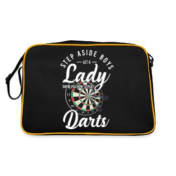 Dart - Sac Retro - noir/or - Dos