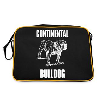 Colorbulls Conti Bulldoggen Continental Bulldogs - Sac Retro - noir/or - Dos