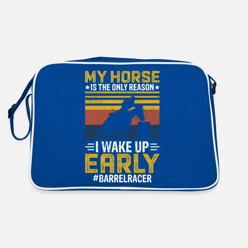 My horse is the only reason why I Retro Bag