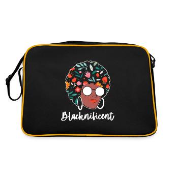 Afro Latina - Sac Retro - noir/or - Dos