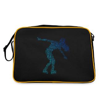 Roller Skating Herren Roller Skates Damen Roller S - Retro Tasche - Schwarz/Gold - Hinten