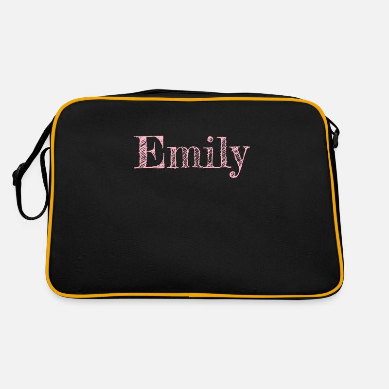 Emily - Sac Retro - noir/or