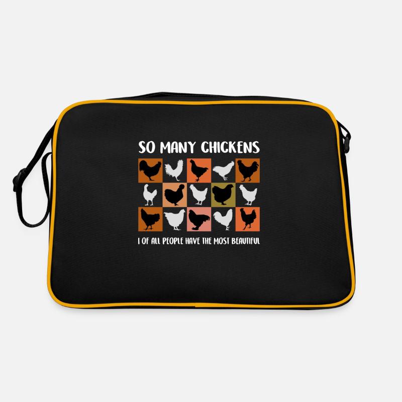 J’ai les plus belles poules Sac Retro