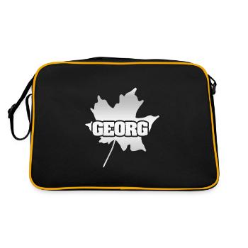 George - Sac Retro - noir/or - Dos