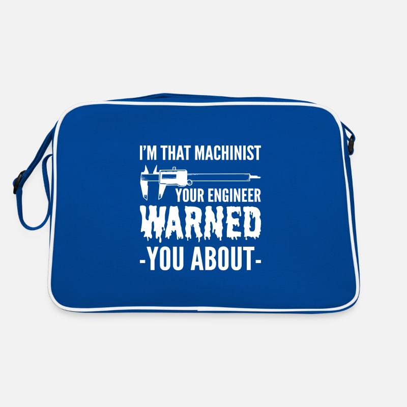 Engineer warned you Dedicated person gift Retro Bag