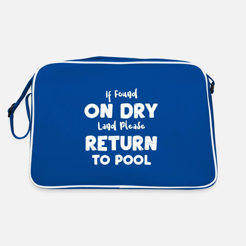 If Found On Dry Land Please Retu... Retro Tasche