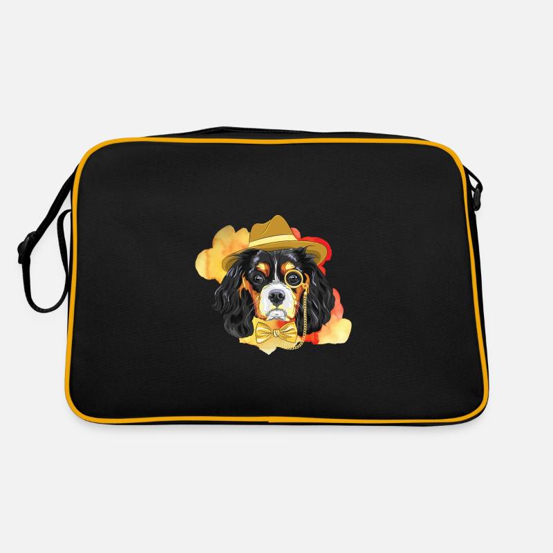 Chien design original Sac Retro