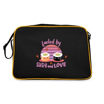 Sushi - Sac Retro - noir/or - Dos