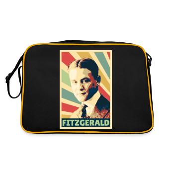 Scott Fitzgerald Vintage Colores - Sac Retro - noir/or - Dos
