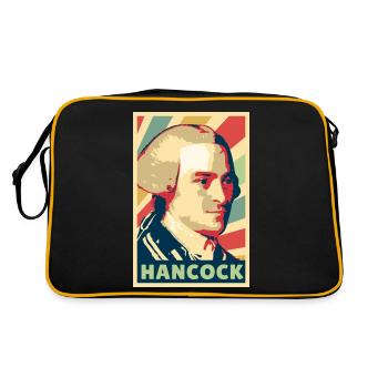 John Hancook Vintage Colores - Sac Retro - noir/or - Dos