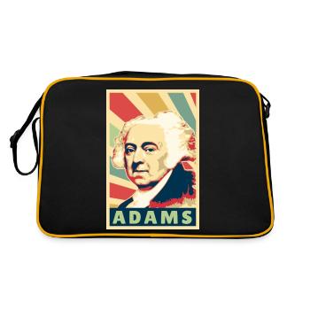 John Adams Colores vintage - Sac Retro - noir/or - Dos