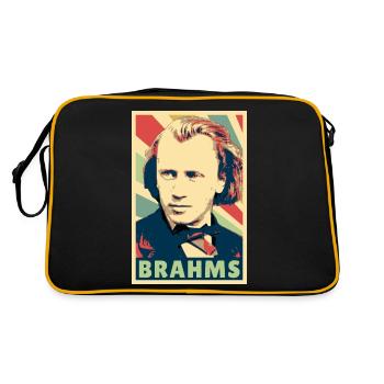 Johannes Brahms Colores vintage - Sac Retro - noir/or - Dos