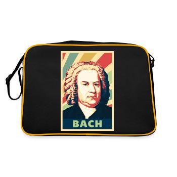 Johann Sebastian Bach Vintage Colores - Sac Retro - noir/or - Dos