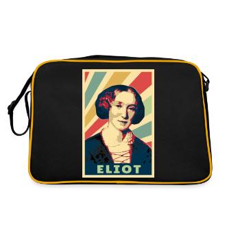 George Eliot Vintage Colores - Sac Retro - noir/or - Dos