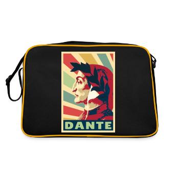 Dante colores vintage - Sac Retro - noir/or - Dos