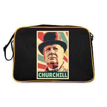 Winston Churchill Vintage Colores - Sac Retro - noir/or - Dos