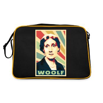 Virginia Woolf Vintage Colores - Sac Retro - noir/or - Dos