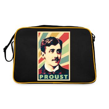Marcel Proust Vintage Colores - Sac Retro - noir/or - Dos