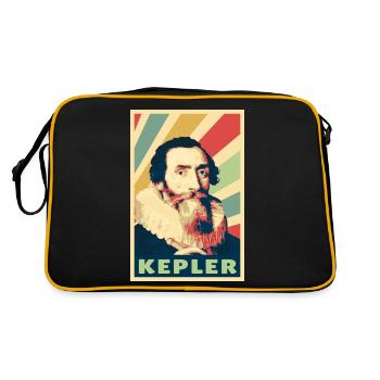 Johanness Kepler Colors vintage - Sac Retro - noir/or - Dos