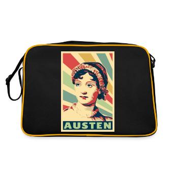 Jane Austen Colores vintage - Sac Retro - noir/or - Dos