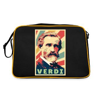 Giuseppe Verdi Vintage Colors - Retro Bag - black/gold - Back