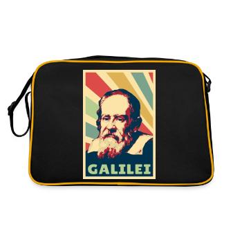 Galileo Galilei Vintage Colores - Sac Retro - noir/or - Dos