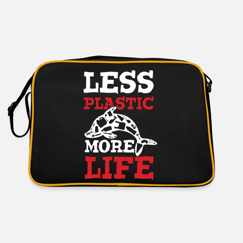 Plastic Save the Ocean Retro Bag