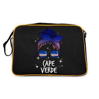 Cap Vert - Sac Retro - noir/or - Dos