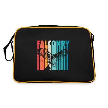 Fauconnerie - Sac Retro - noir/or - Dos