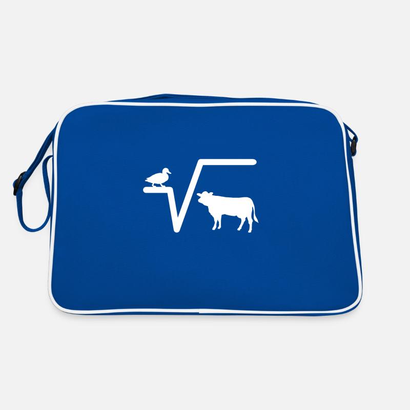 Duck root from cow Nth Q math math teacher Retro Bag