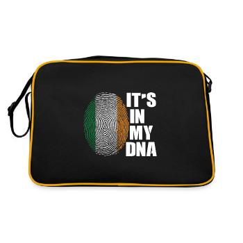 Ireland Irish Irish Flag Irish St Patricks Day - Retro Bag - black/gold - Back