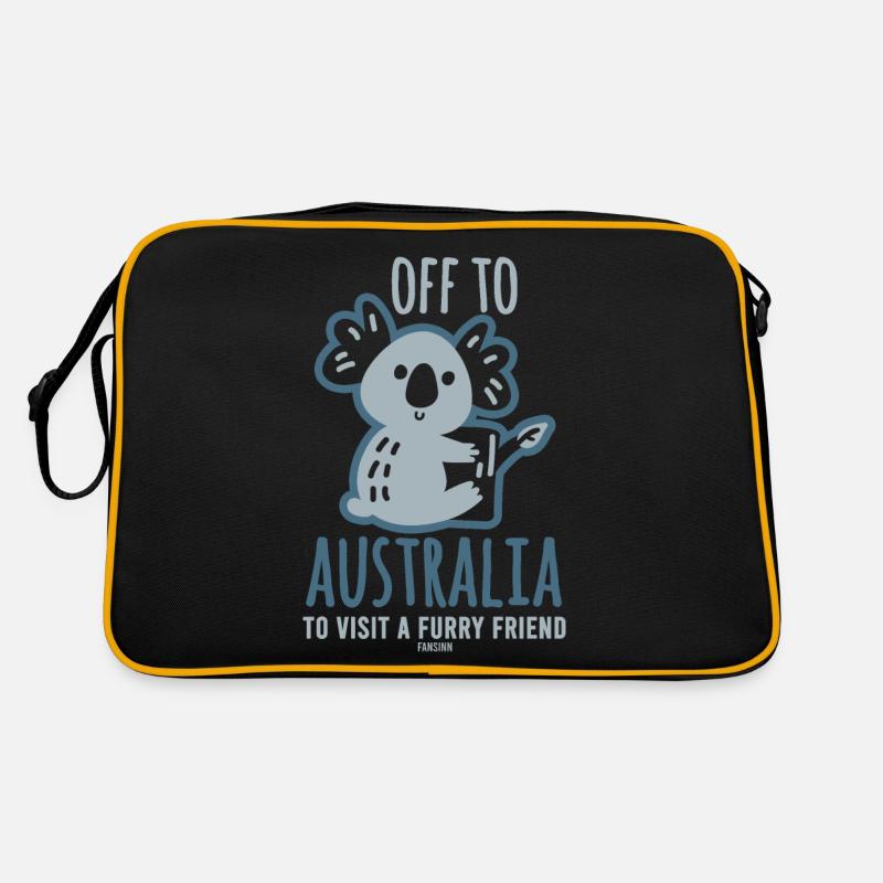 Australien Kinder Koala Retro Tasche