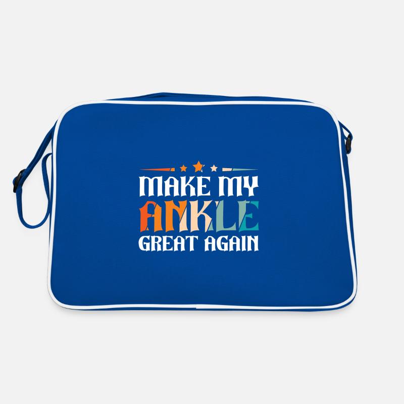 Make my ankle great again Retro Tasche