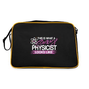 Physicist - Retro Bag - black/gold - Back