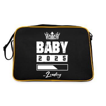 Baby 2025 Loading - Retro Bag - black/gold - Back