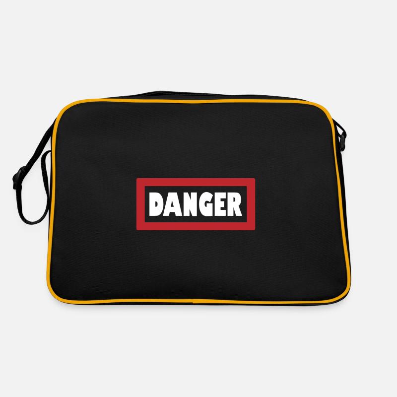 Achtung: Stil in seiner kraftvollsten Form Retro Tasche