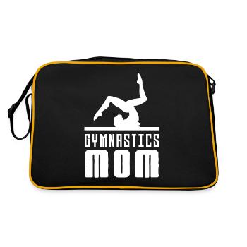 Gymnastics Mama Gymnast Gymnast Gymnastin - Retro Bag - black/gold - Back
