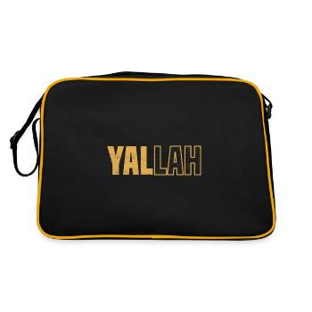 Yallah Habibi - Sac Retro - noir/or - Dos